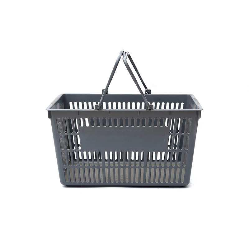 Nákupný plastový kôš Supermarket s dvoma rúčkami