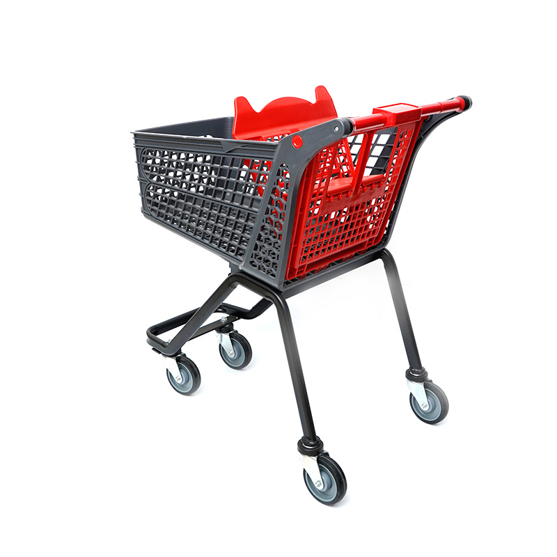 XC-PST-1. Plastový nákupný košík + nakupovanie v supermarkete ľahko použiteľné nákupné plastové vlastné farebné pevné špecifikácie